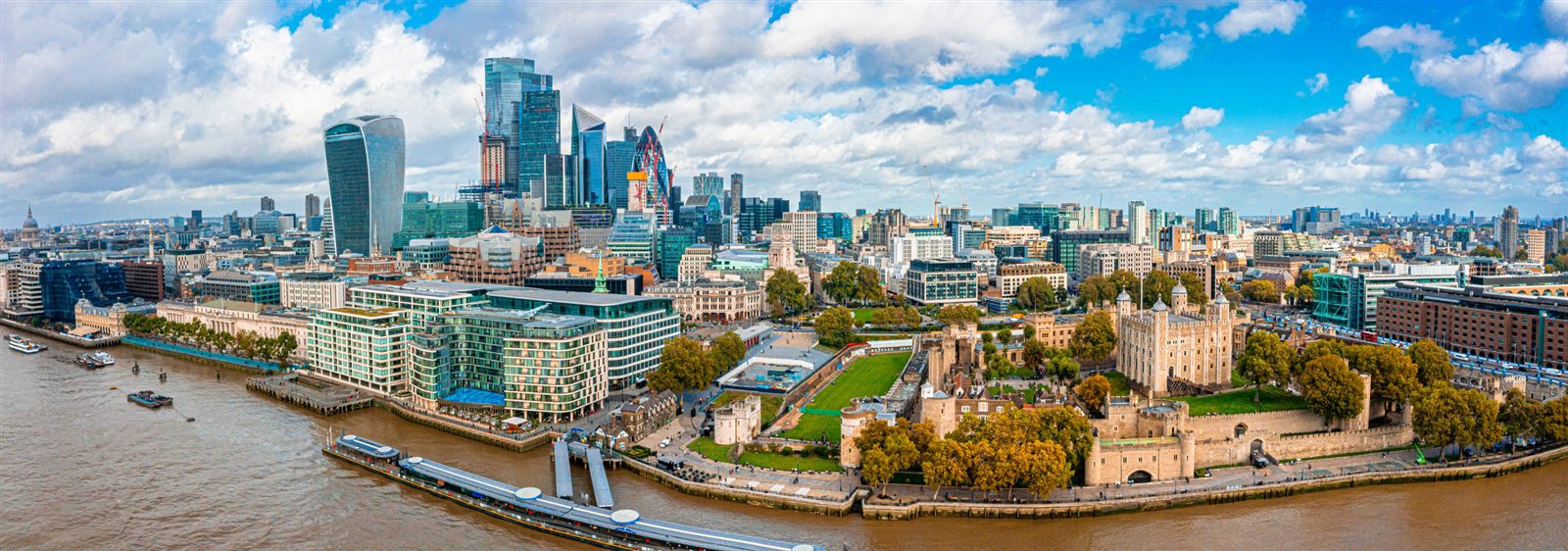 West London cityscape